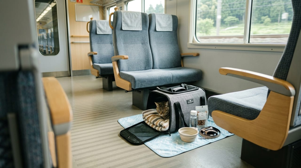 ペットと公共交通機関で移動するときのルールとマナー｜電車・新幹線・バス・飛行機