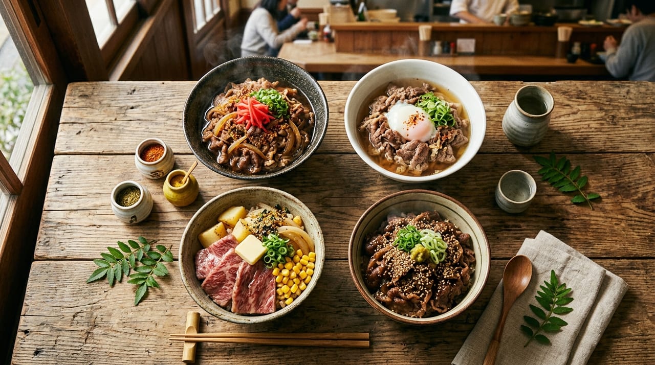 牛丼の地域文化と食べ比べガイド｜チェーン店から老舗まで日本各地の牛丼文化を深掘り