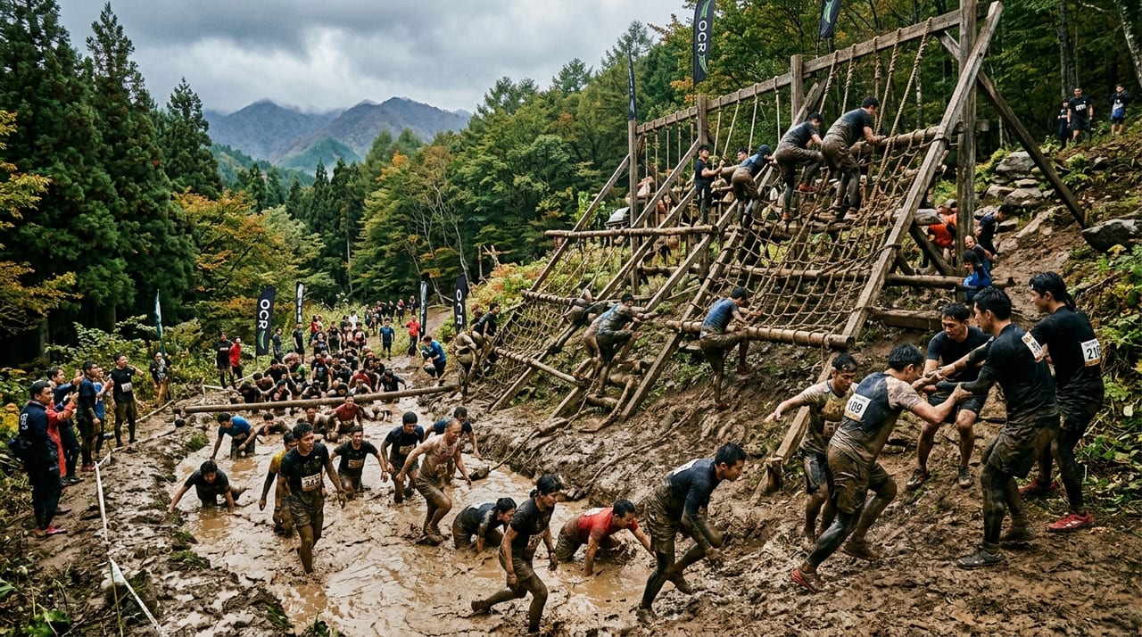 OCR・障害物レース入門ガイド2026|スパルタンレース・タフマダーの始め方と鍛え方