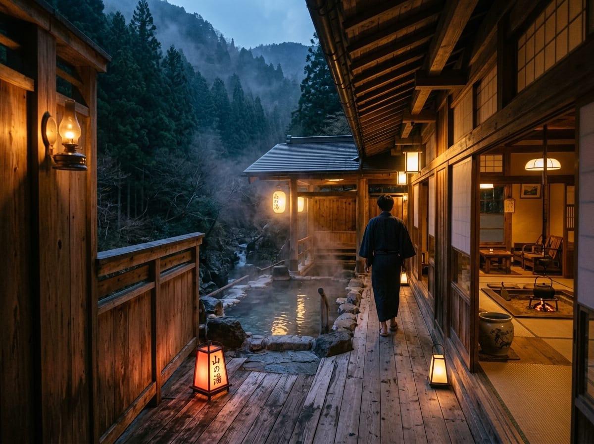 青荷温泉（ランプの宿）