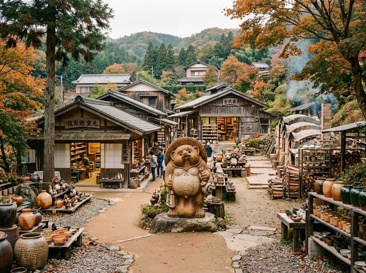 信楽陶苑たぬき村