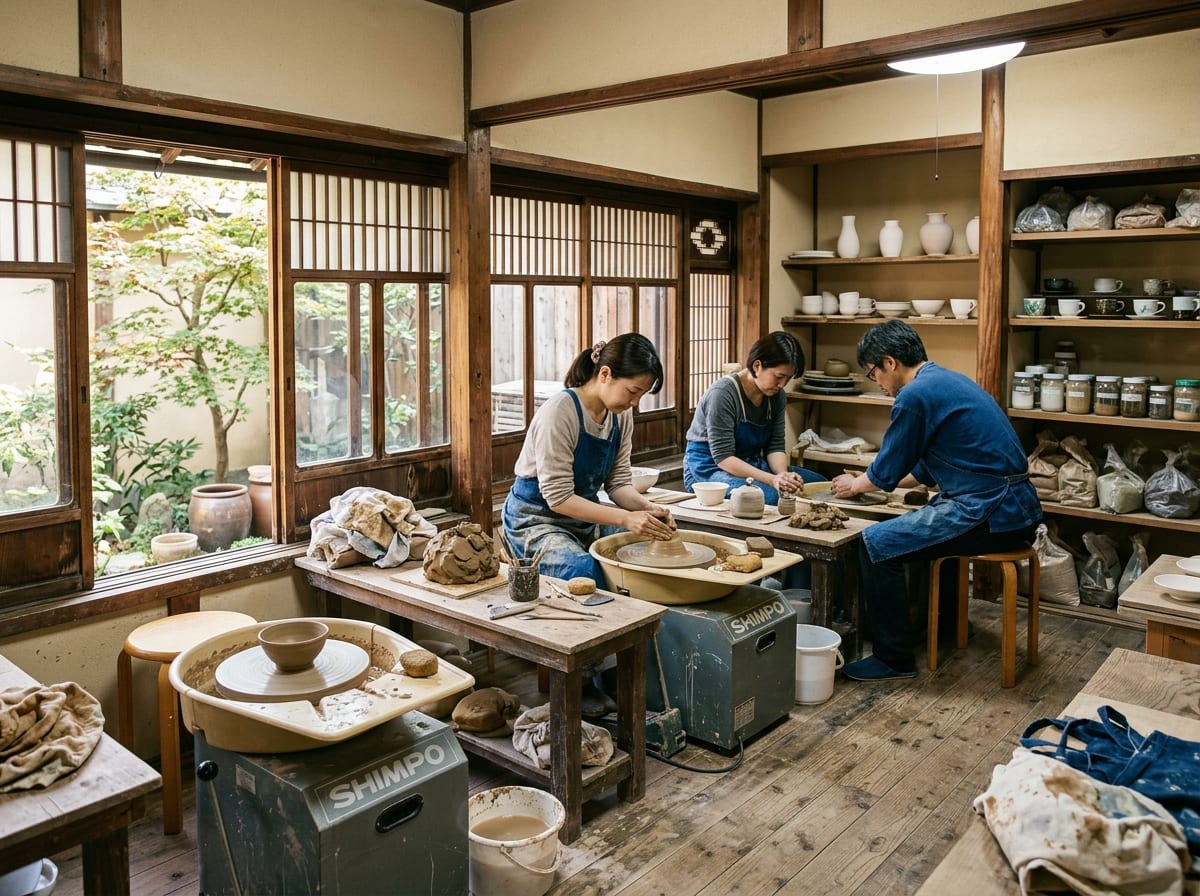 ならまち万葉陶芸教室