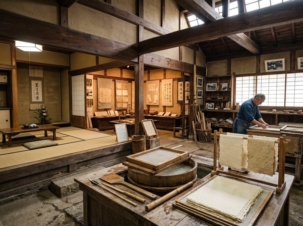紙遊苑(紀州高野紙伝承体験資料館)