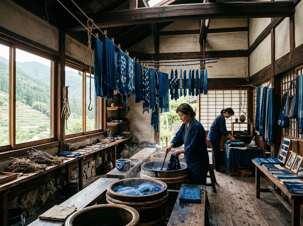 藍の里あさもと工房