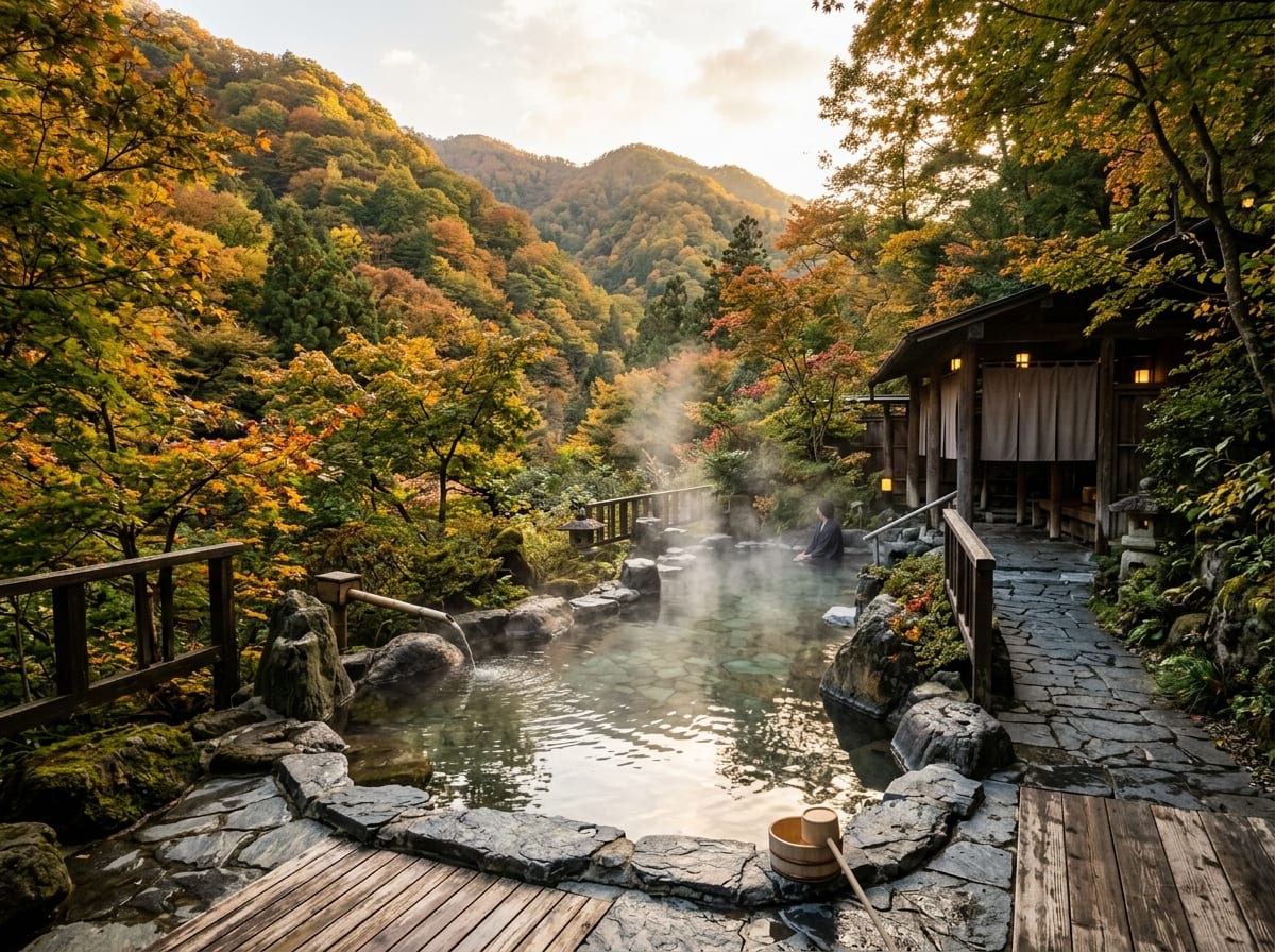 天然温泉 三峰