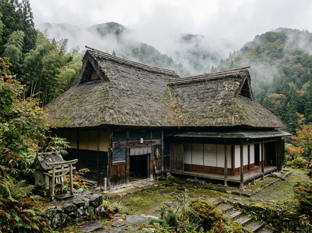 南郷の曲屋