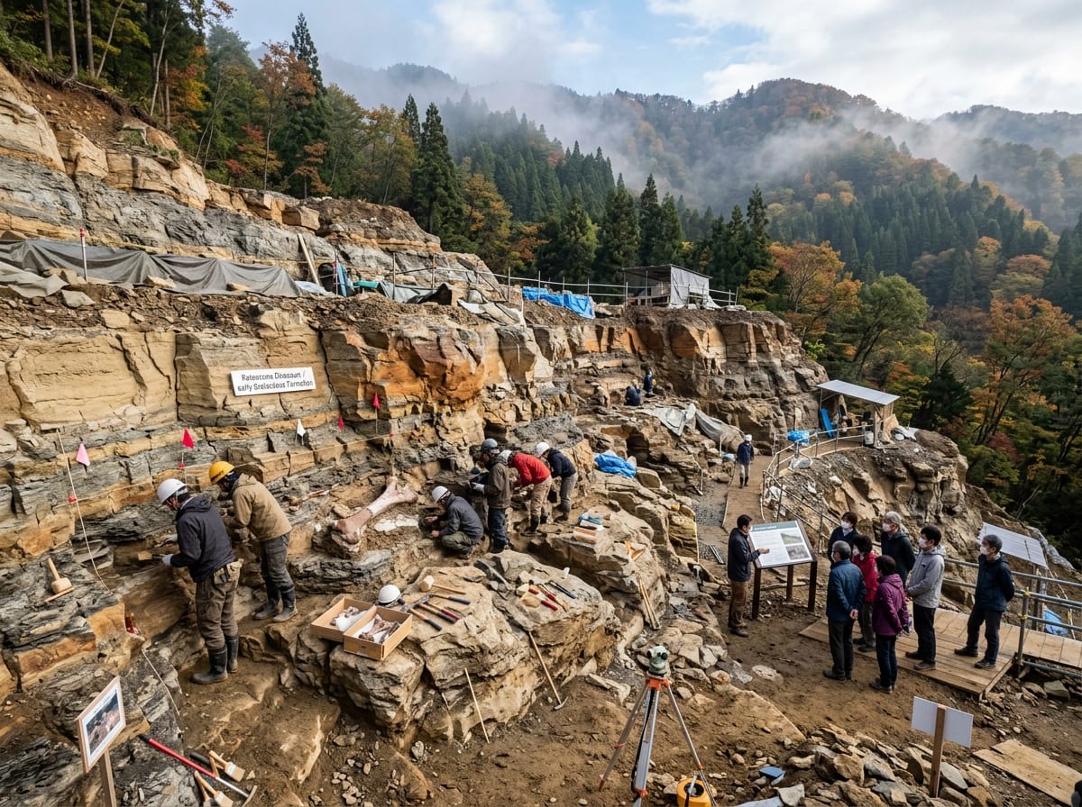 福井県立恐竜博物館 野外恐竜博物館