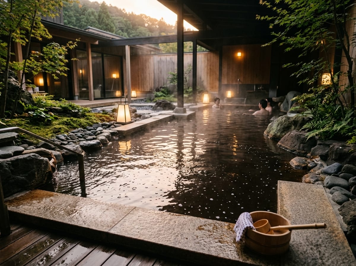 黒湯天然温泉みうら湯