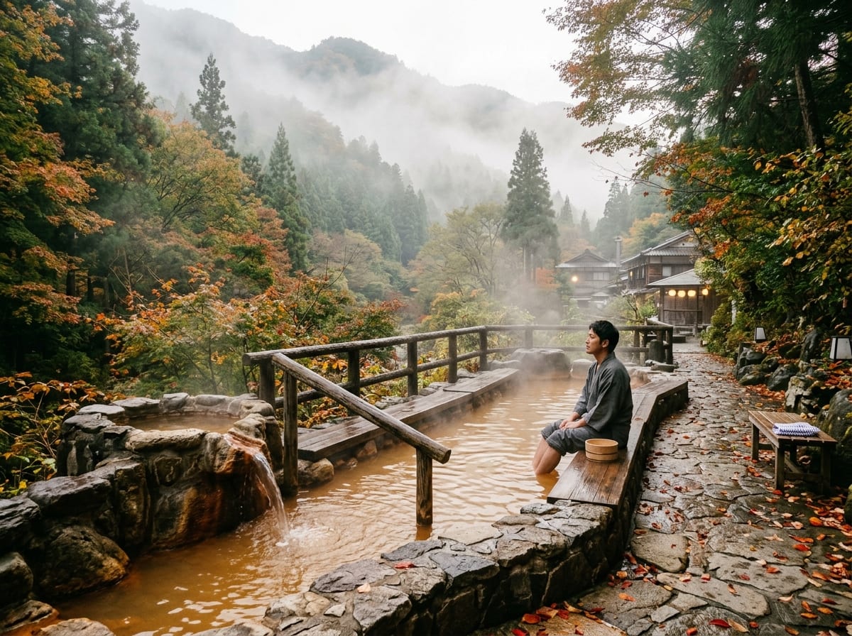 五頭温泉郷 足湯