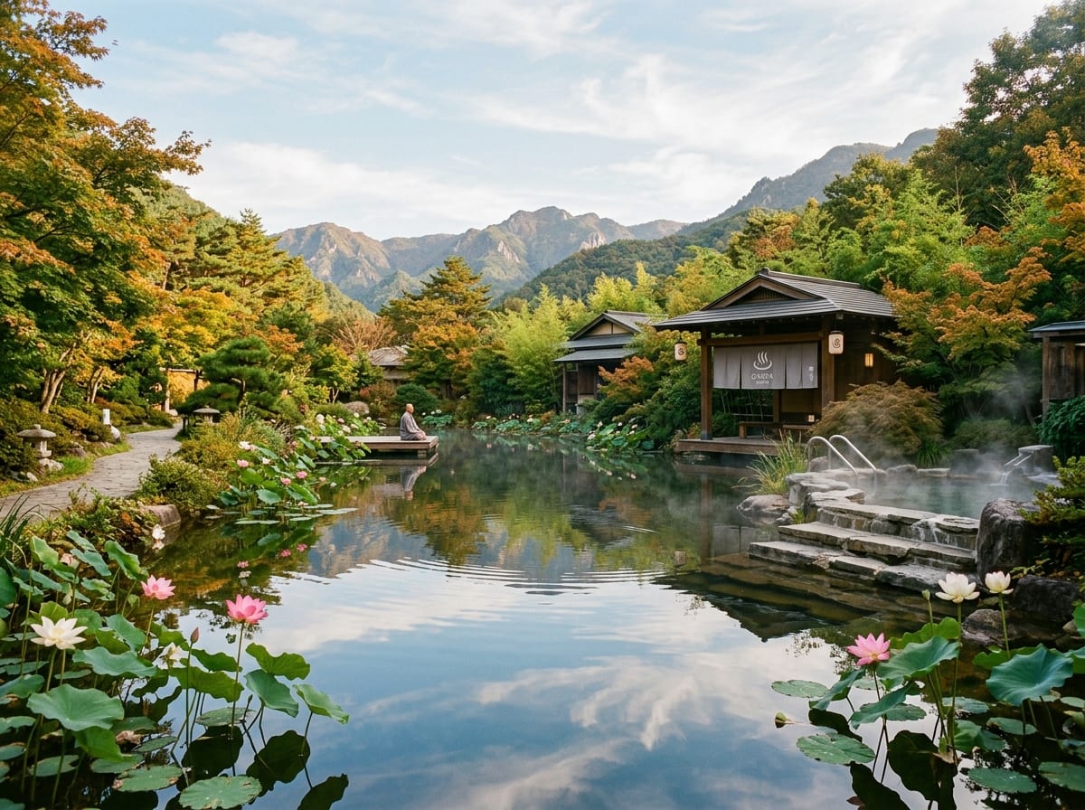 さるか荘（猿賀温泉足湯）
