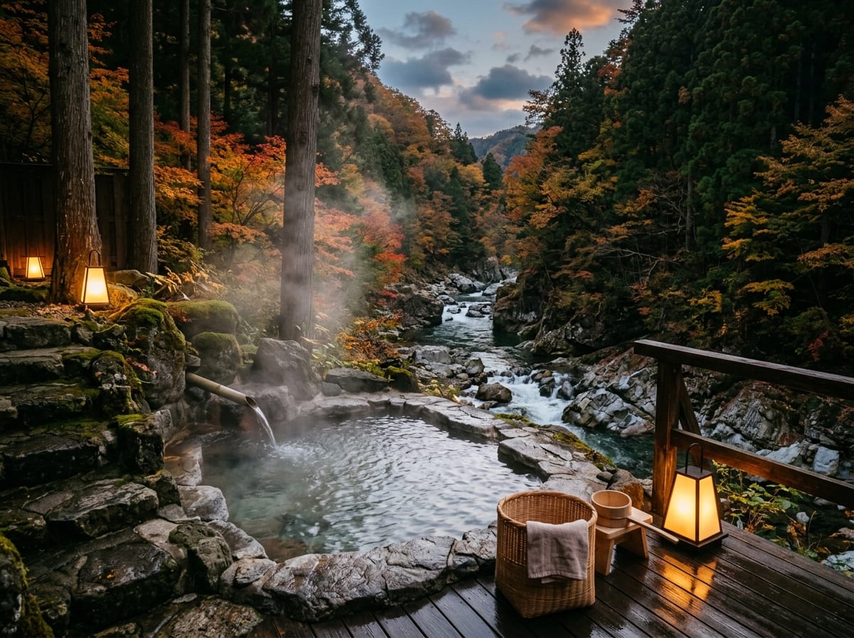 自然浴 離れの湯 あけび