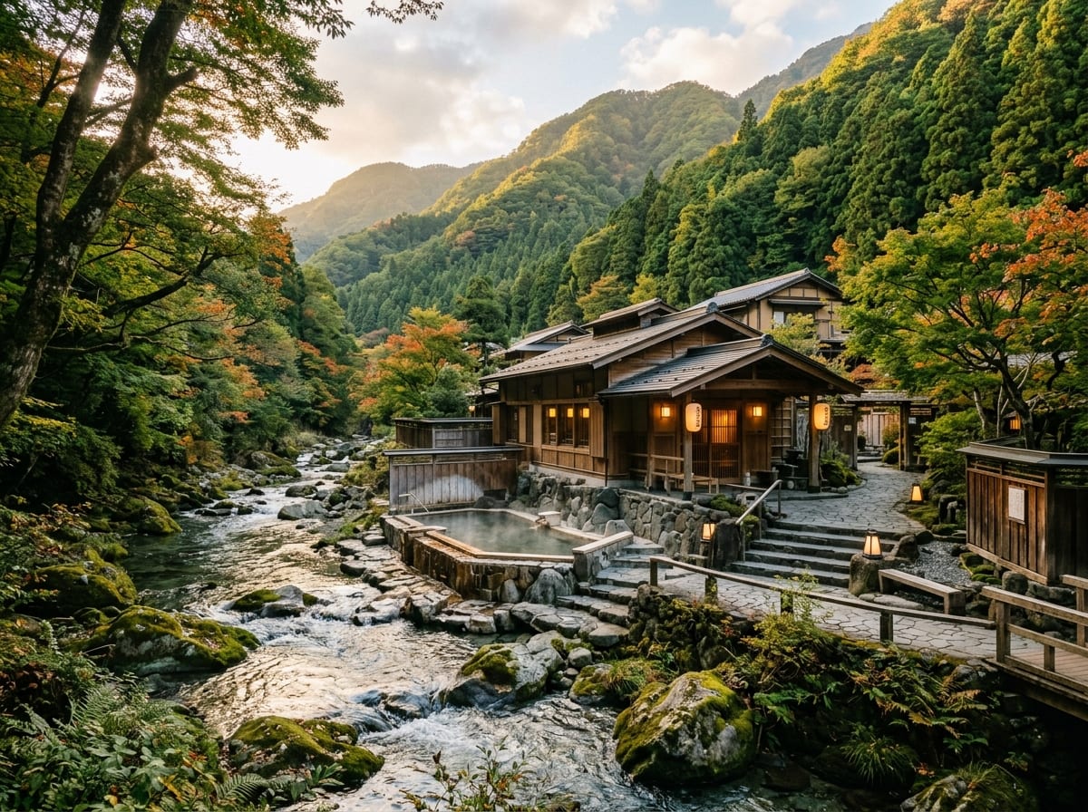湯泉郷 温泉館 湯招花