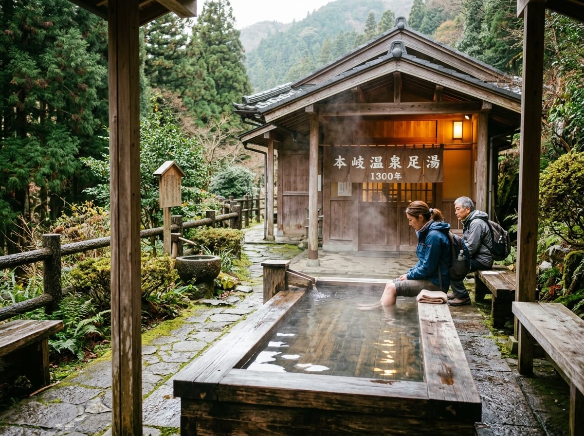 道の駅 しおのえ足湯