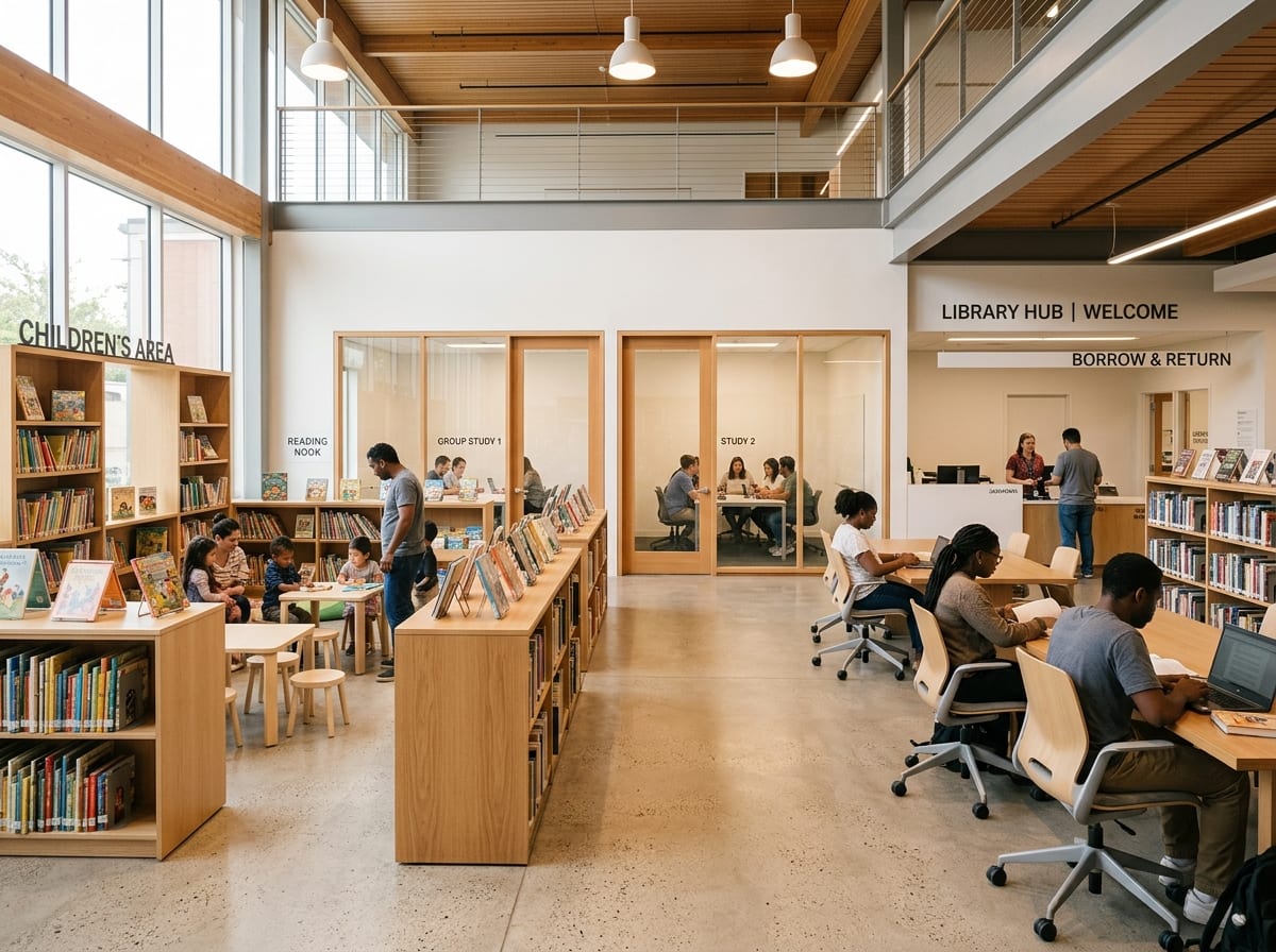福山市立松永図書館