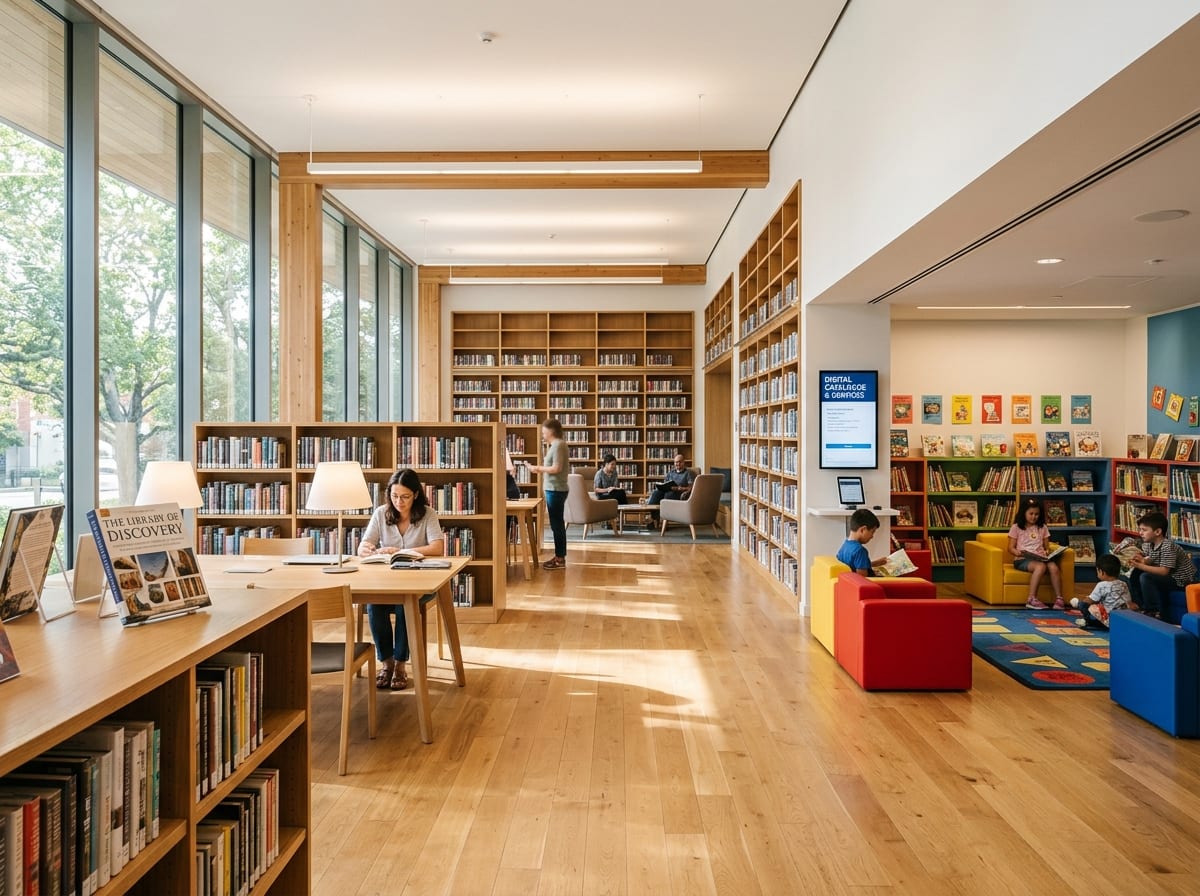 古河市古河図書館
