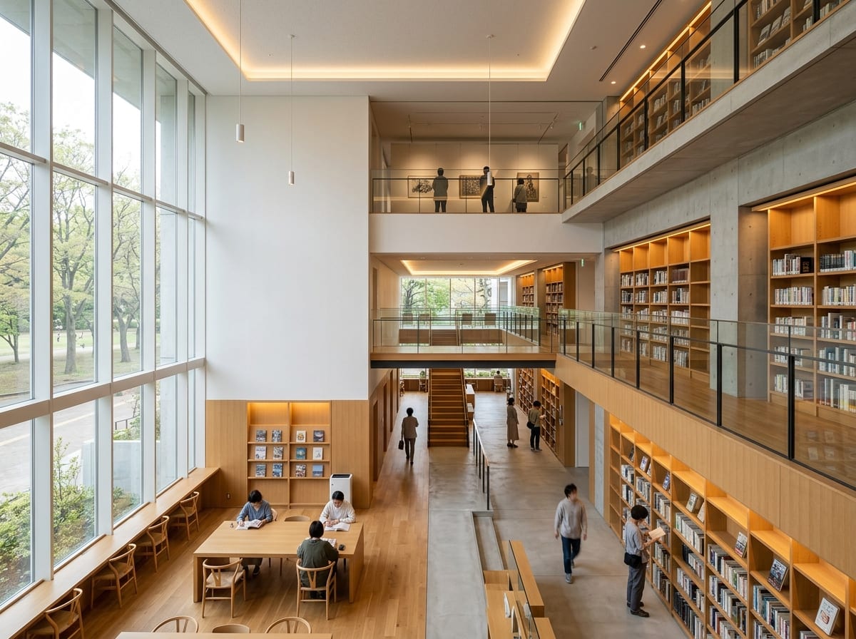 塩竈市民図書館