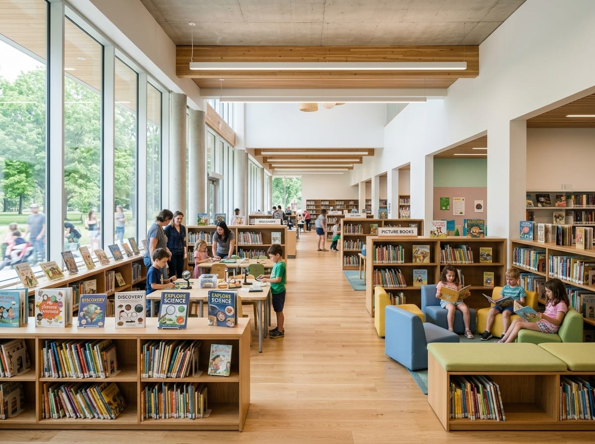春日市民図書館