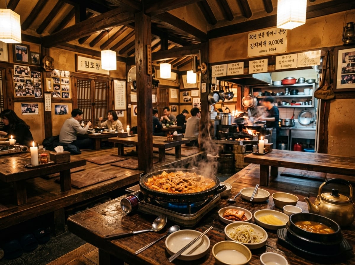 韓国家庭料理 多来