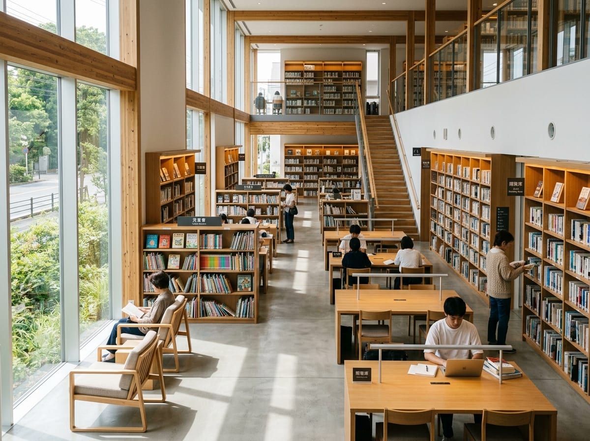 草加市立中央図書館