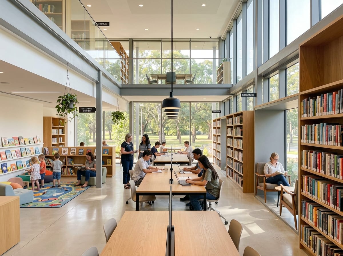 朝霞市立図書館
