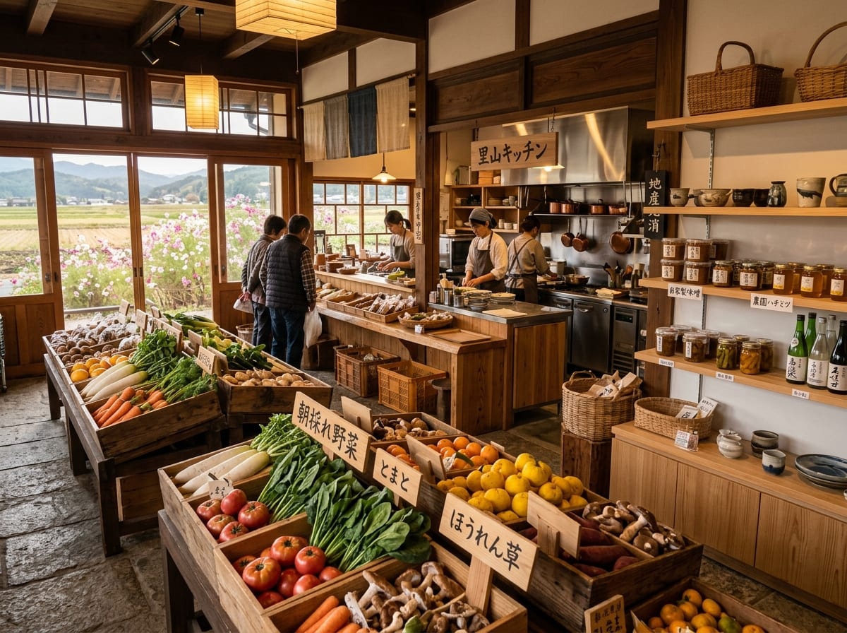 道の駅三芳村 鄙の里