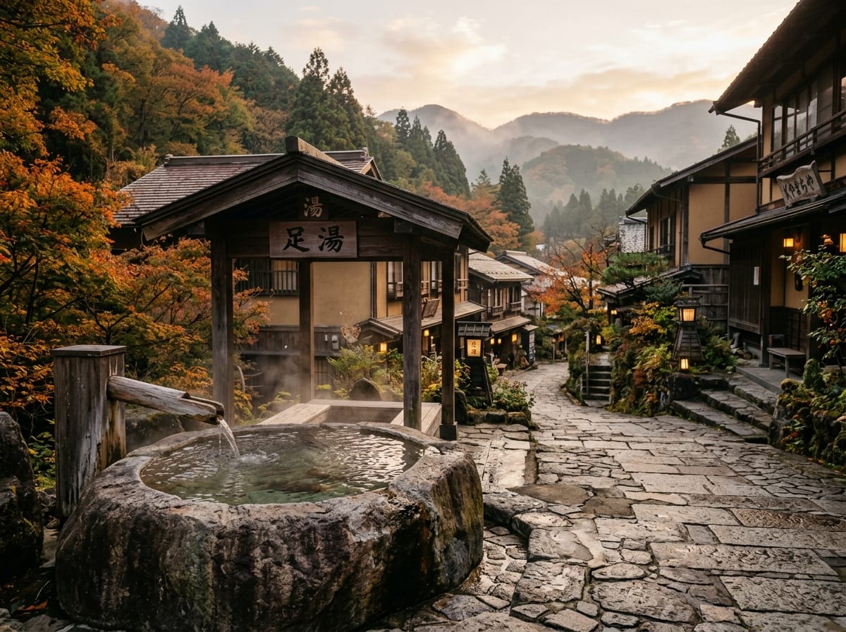 信州山田温泉足湯