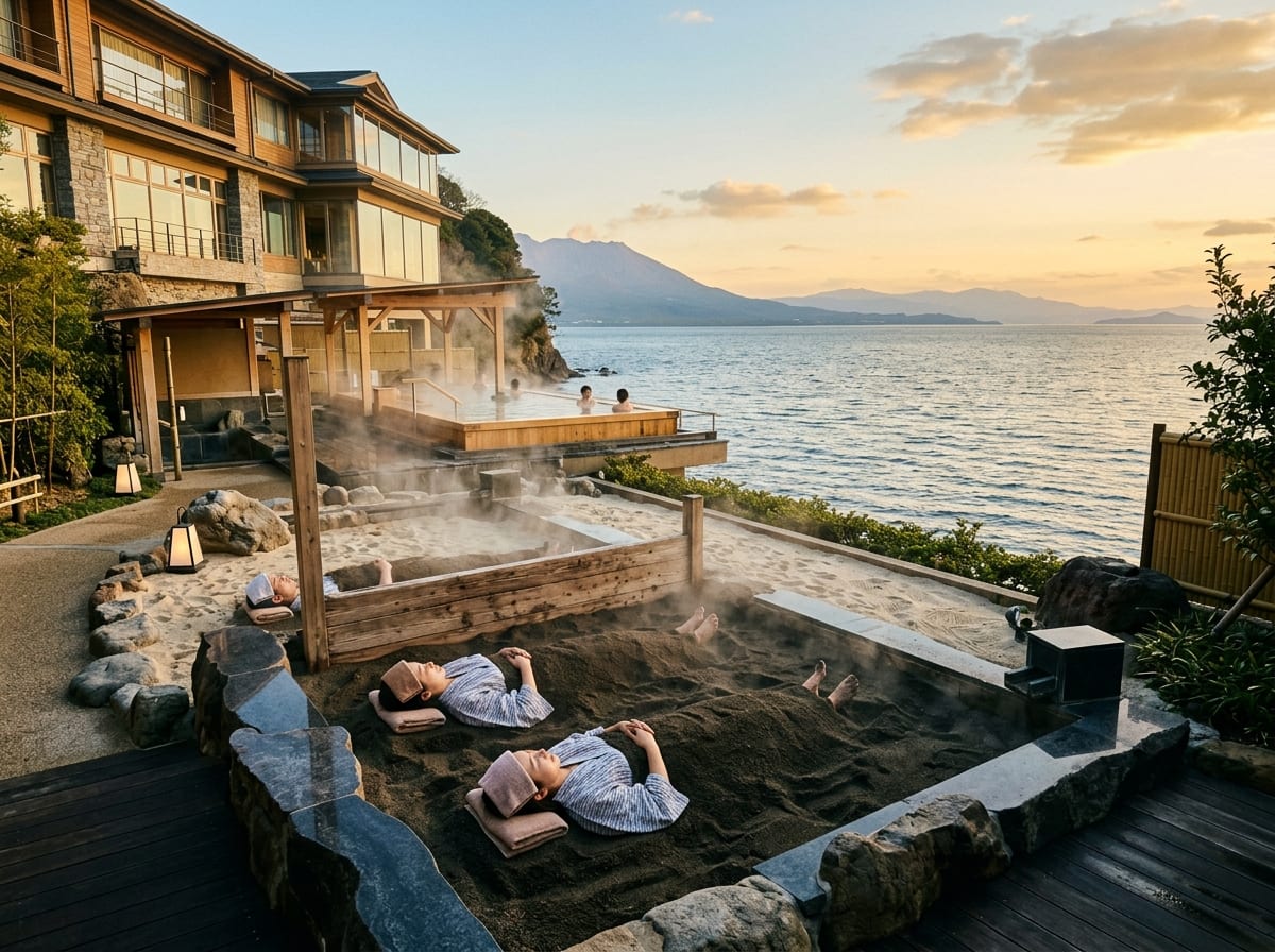 指宿海上ホテル足湯