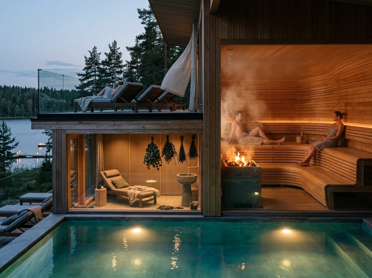 sauna kolme kylä