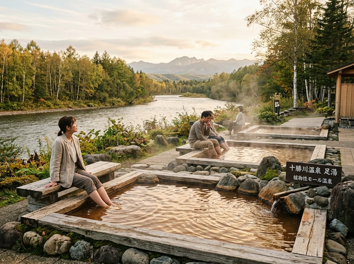そらの足湯