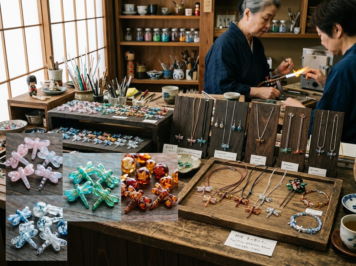 とんぼ玉工房 いちの家