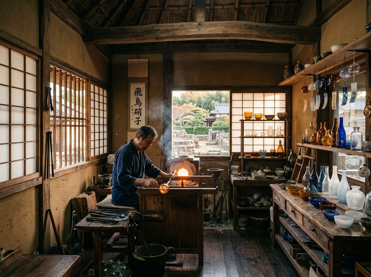 硝子工房「さんぽ」