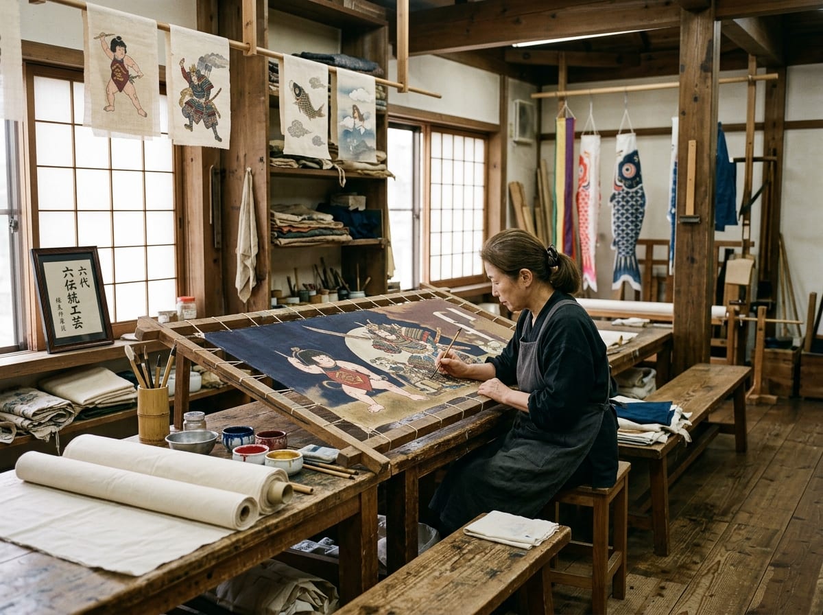 須賀川絵のぼり吉野屋