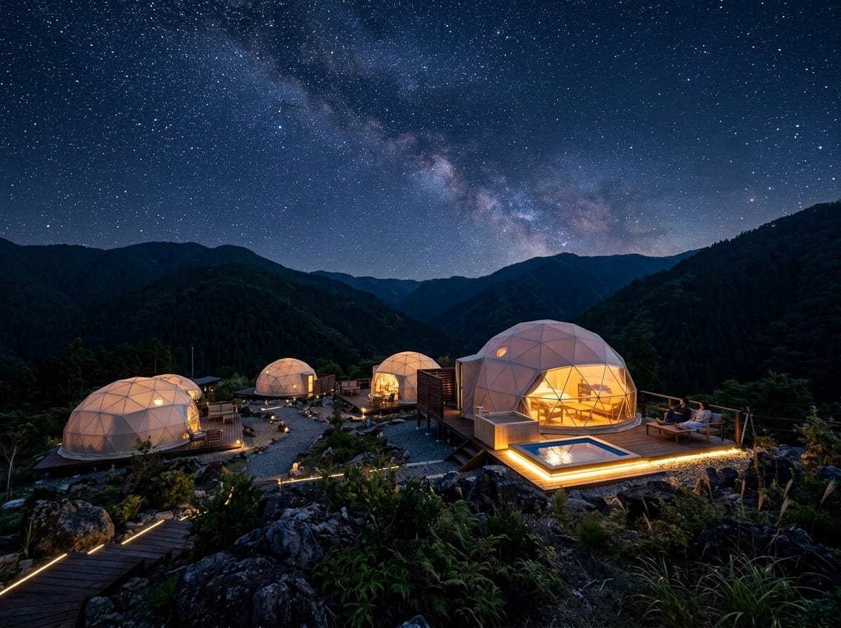 スカイヒルグランピング 四万十の星空