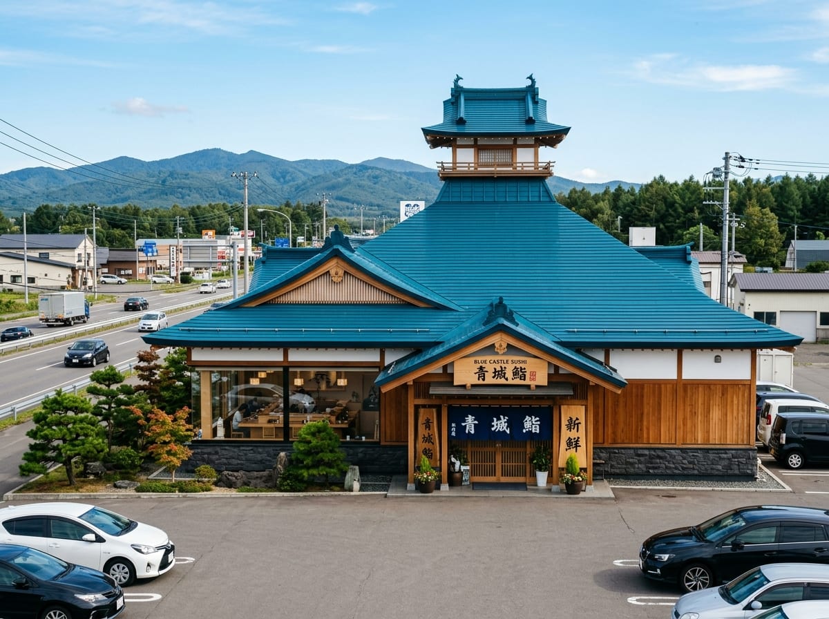 旭川お城の鯉寿し