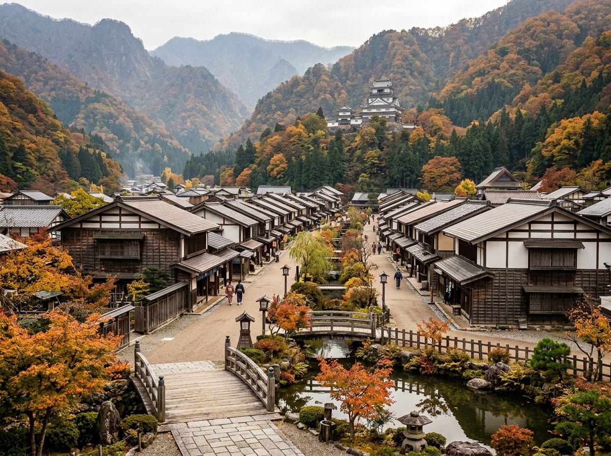 一乗谷朝倉氏遺跡 復原町並