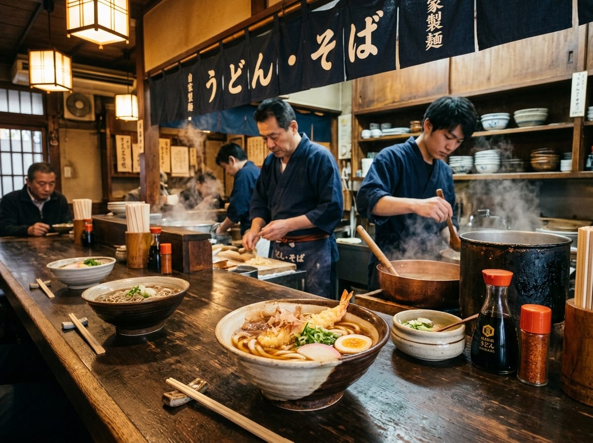 手打ちうどん そば 田毎 六条本店