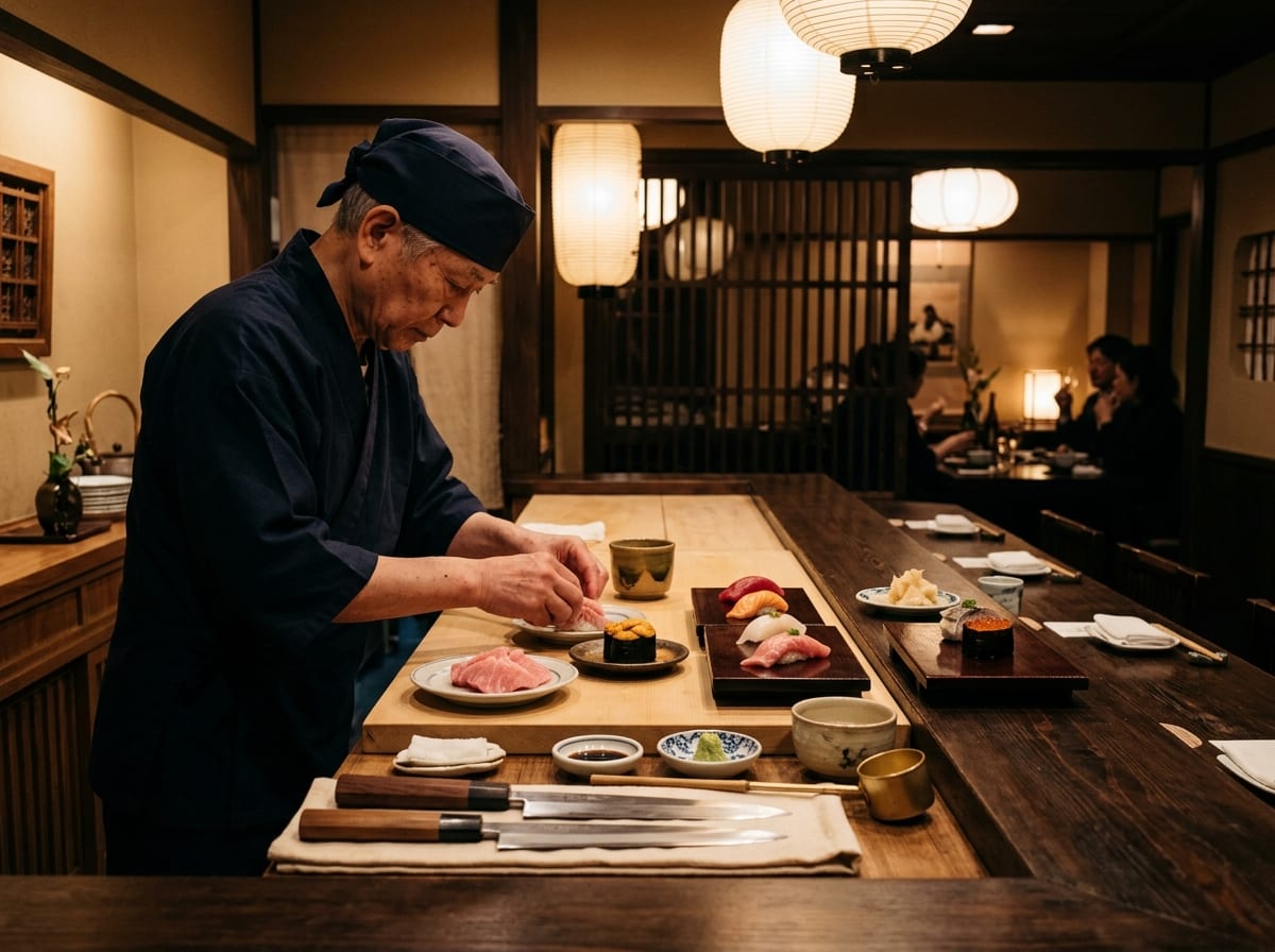 寿司割烹 魚中