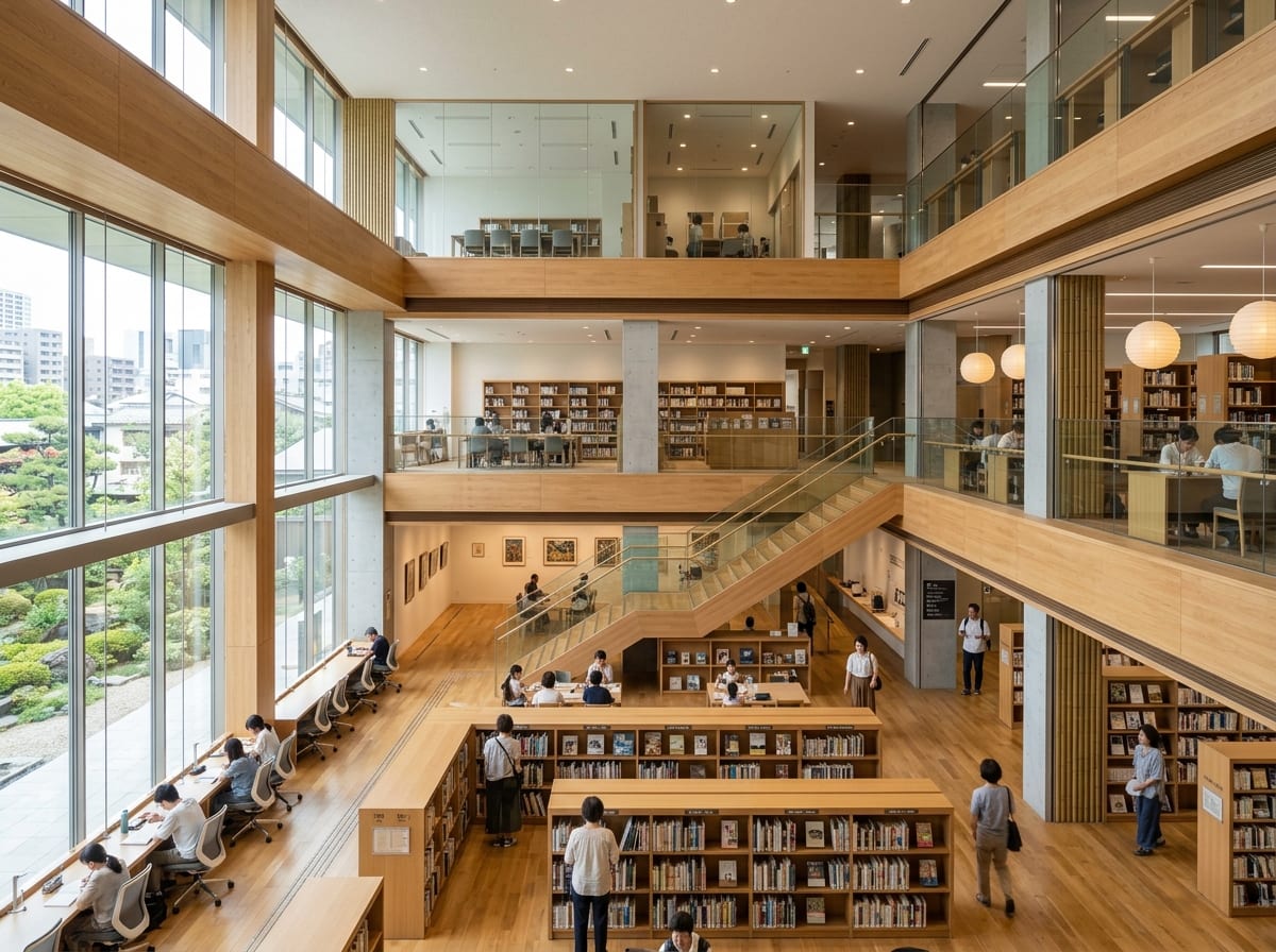 伊丹市立図書館(ことば蔵)
