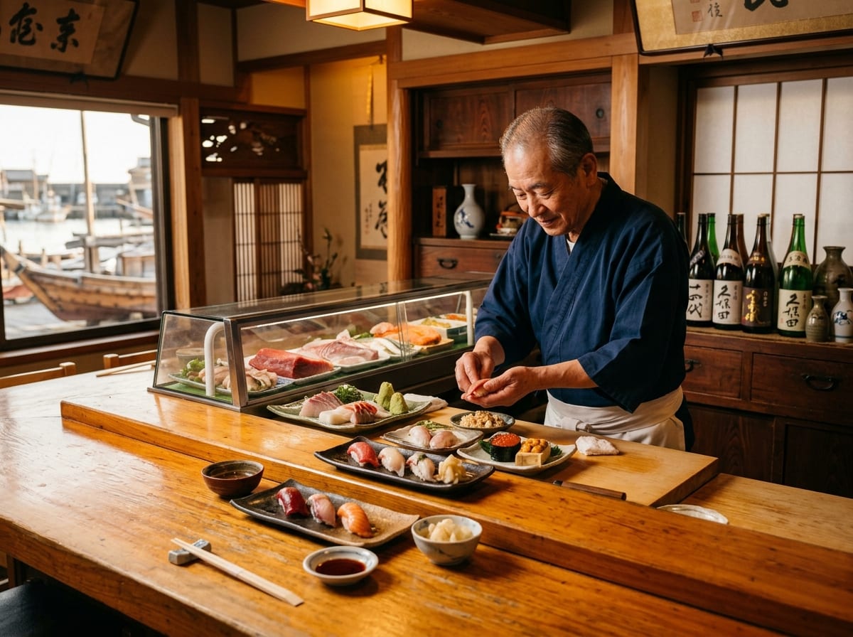 割烹 宝生寿し