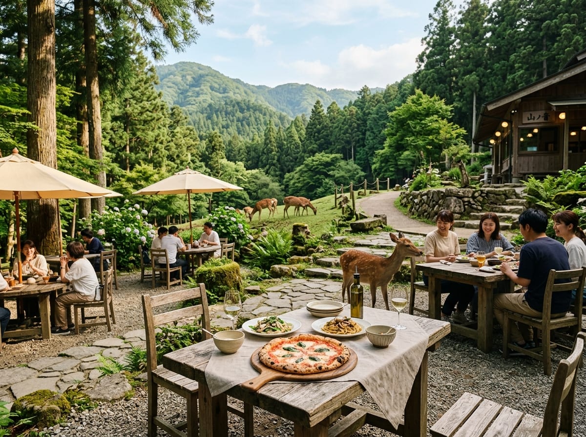 山のカフェ