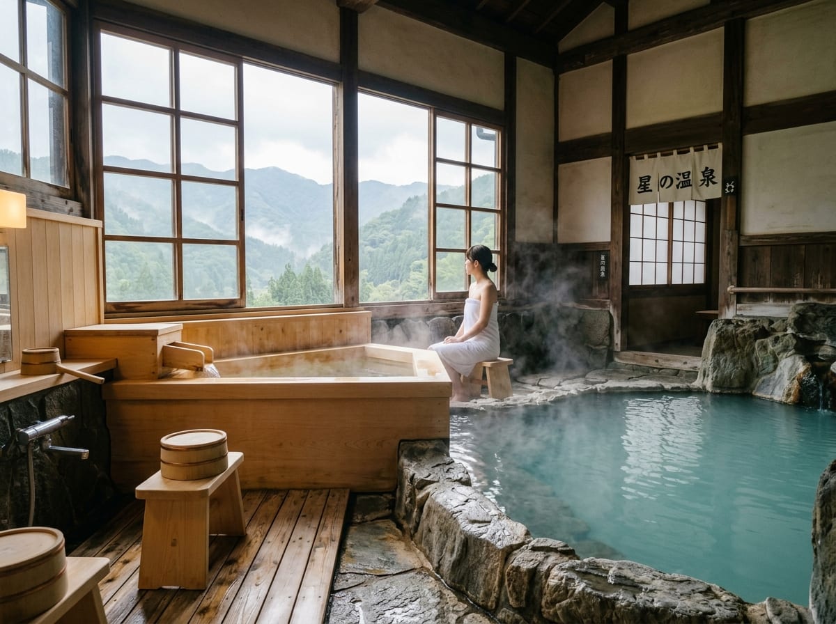 湯郷鷺温泉館