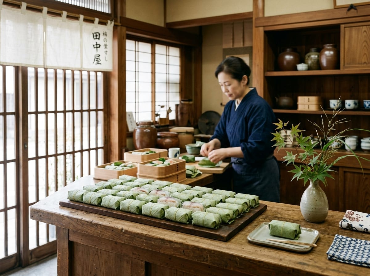 柿の葉すし本舗たなか
