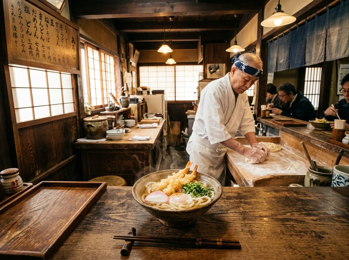 手打うどん長木屋