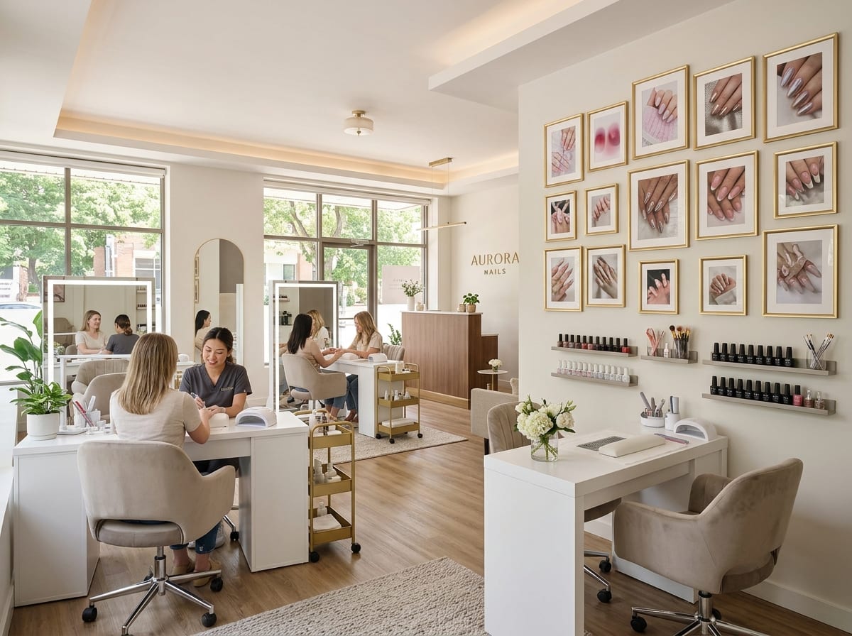 nail salon Is.