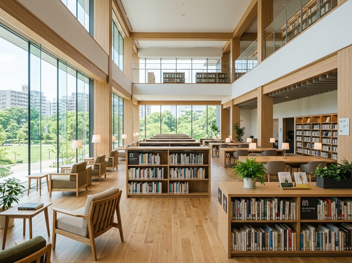 愛西市中央図書館