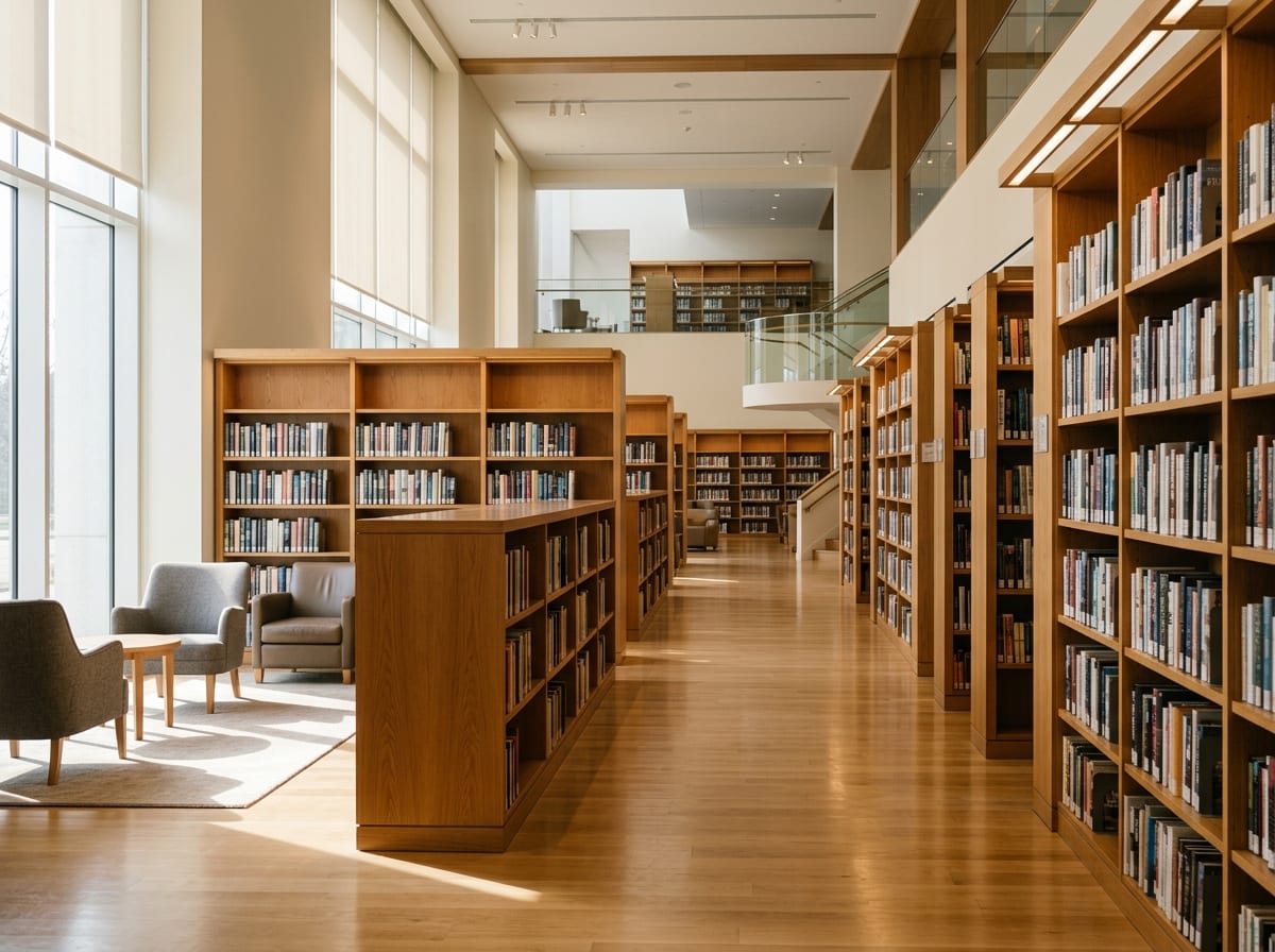 燕市立図書館