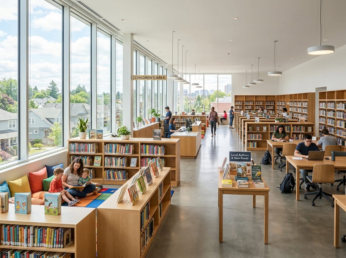 大阪市立北図書館