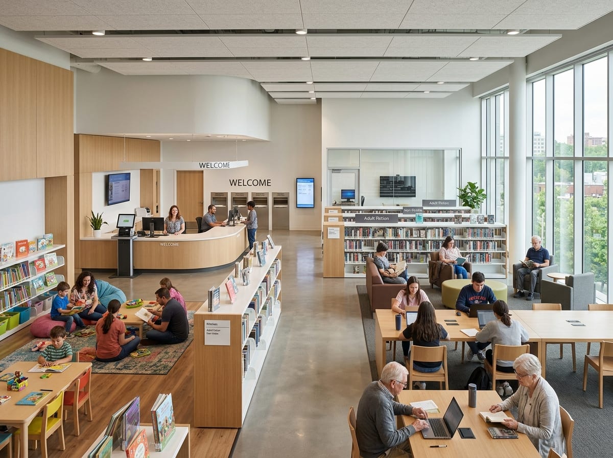 美作市立図書館