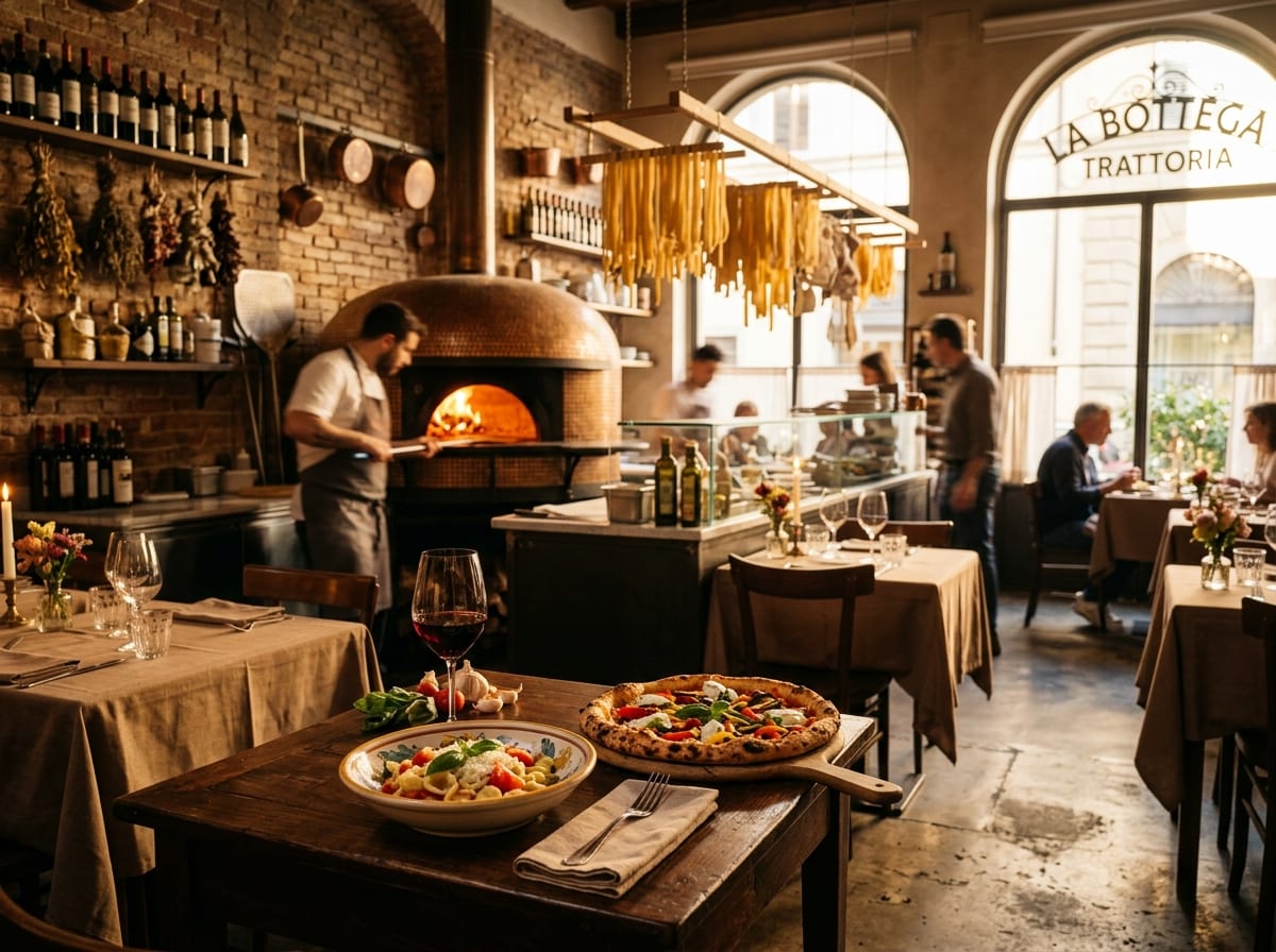RISTORANTE mica male