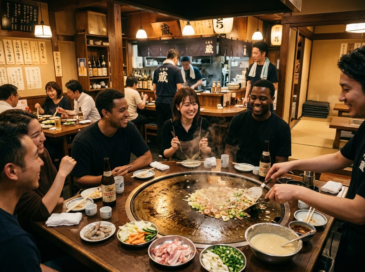元祖月島もんじゃ もじや センター南TB店